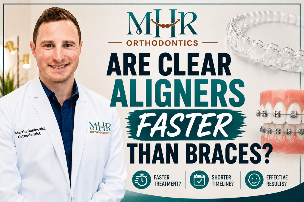 Are Clear Aligners Faster Than Braces?