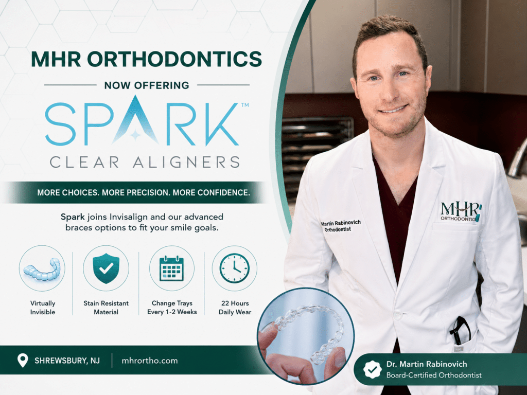 MHR Orthodontics Introduces Spark Clear Aligners