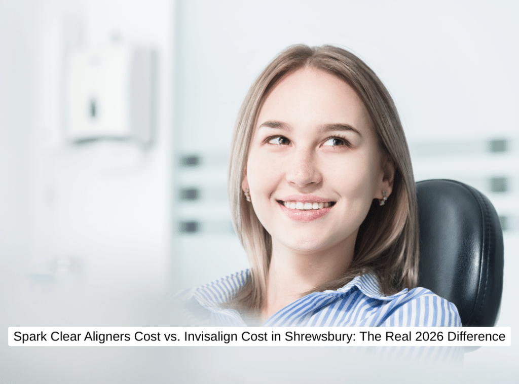 Spark Clear Aligners Cost vs. Invisalign Cost in Shrewsbury The Real 2026 Difference